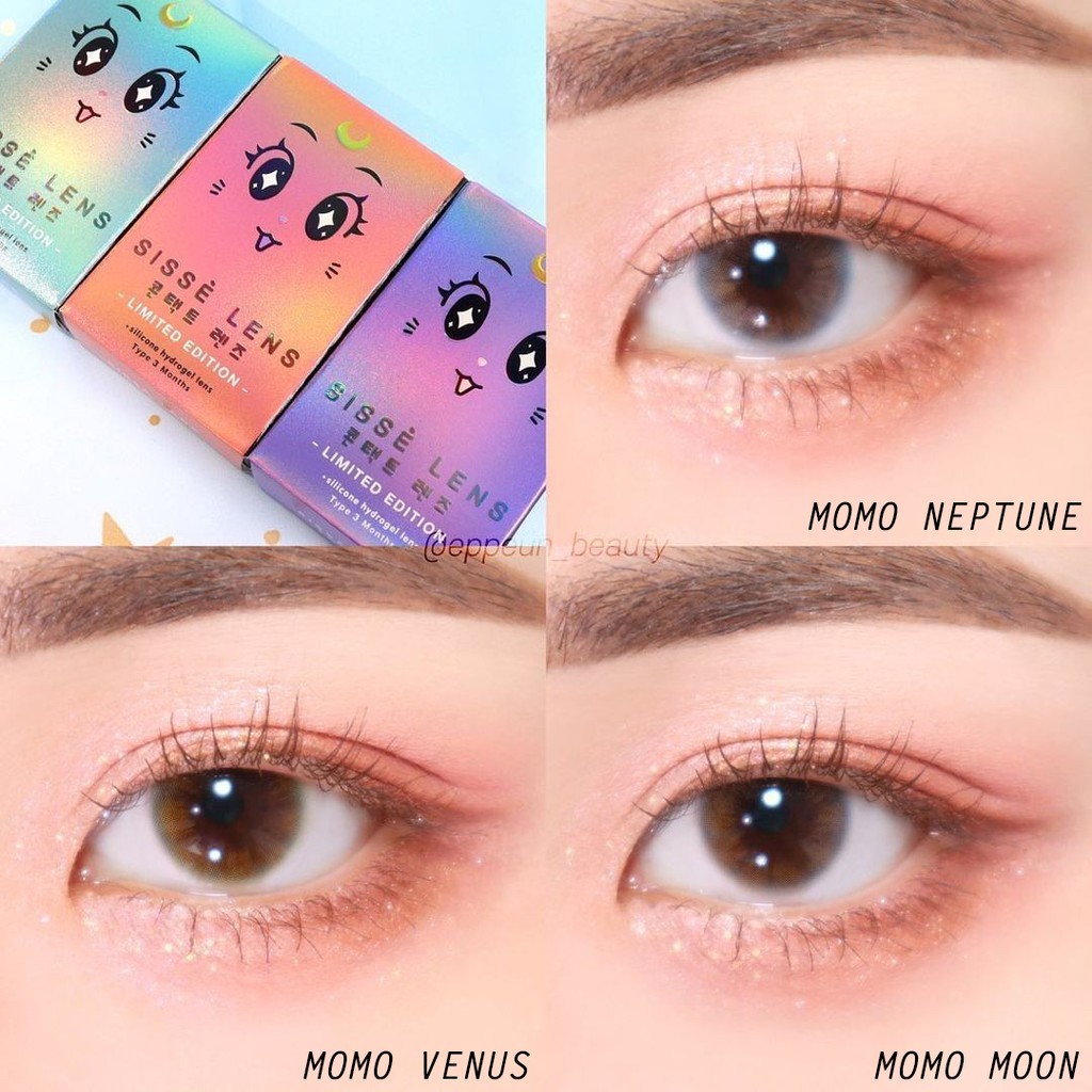 [ล้างสต็อก] SISSE LENS ลาย MOMO (Limited Edition) ราย 3 เดือน [0.00, -0.50 ถึง -10.00] SISSÈ LENS