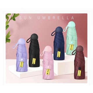 time lover mini umbrella ร่มแคปซูลกันฝน/กันแสง ไอเท็มฤดูร้อน #ไอเท็มเที่ยวทะเล