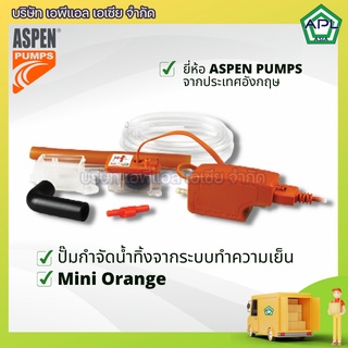 Mini Orange ปั๊มเดรนน้ำทิ้งแอร์ กาลักน้ำแอร์ ปั๊มดูดน้ำทิ้งแอร์ ยี่ห้อ Aspen Pumps