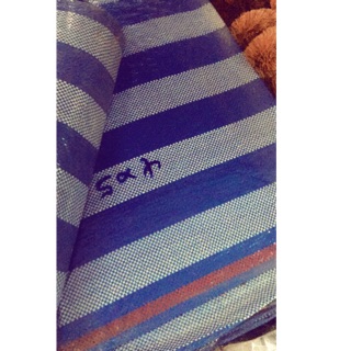 ผ้าฟางฟ้าขาวขนาดกว้างเเละยาว4*5