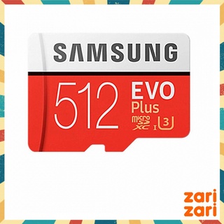 Samsung 512GB EVO Plus micro SDXC Card 100 MB/s UHS-1 U3 4K MB-MC512HA