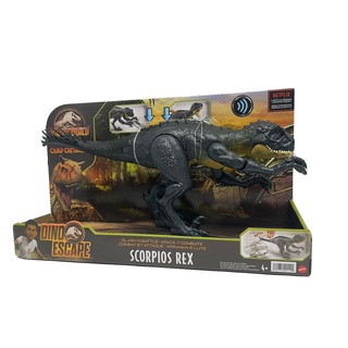 Jurassic WORLD Camp Cretaceous Dino Escape Slash N Battle Scorpios Rex MATTEL