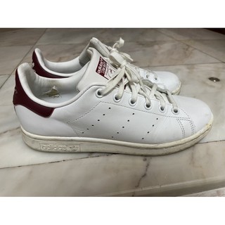 แท้ Stan Smith มือสอง ขอบแดง ไซด์ 6 US