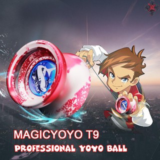 CTOY MAGICYOYO T9 Polished Alloy Aluminum Responsive Unresponsive Yoyo Ball Spin Toy for Kids