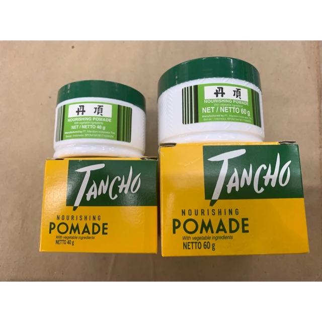 น้ำมันใส่ผมตันโจ ปอมเมด ไซส์ 40 g , 60 g(ของแท้ 100%)(อายุสินค้า 5 ปี)