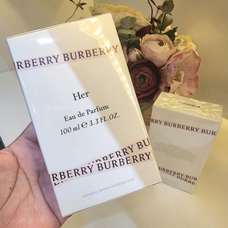 Burberry her edp 100ml  กล่องซีล(เช็คสต้อคก่อนทำรายการนะคะ)