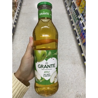 น้ำแอปเปิ้ล ตรา กรานเต้ 750 Ml. Apple Juice Grante Brand