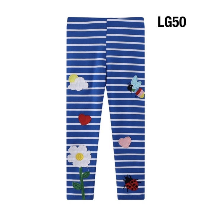 💥พร้อมส่งจากไทย ไม่ต้องรอนาน💥LG50 เลกกิ้งเด็ก Brand Jumping Meters ผ้านิ่ม ยืดหยุ่นดี เป้าเย็บแน่น 2 ชั้น คุณภาพดี