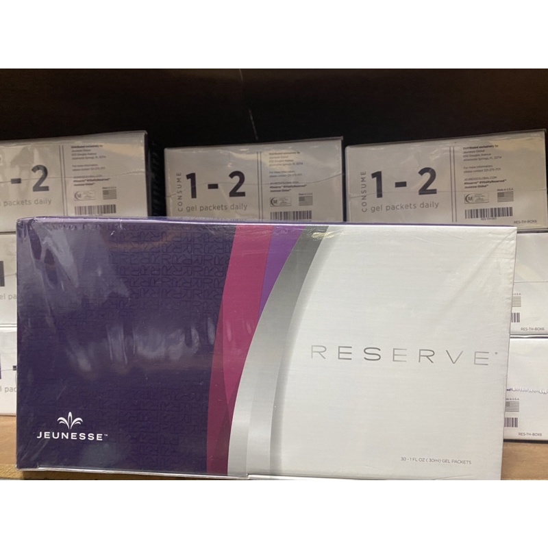 Jeunesse Reserve เจอเนสส์ รีเซิร์ฟ รีเซิฟ อาหารเสริมรูปแบบเจล ขนาด 30 ซอง (ตัดโค้ด) ของแท้พร้อมส่งค่