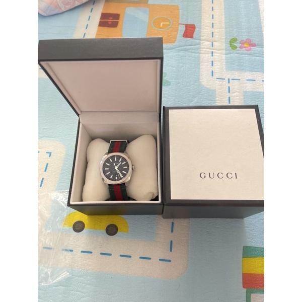 Gucci watch GG 2570เขียวแดง (ขายแล้วค่ะ)!!