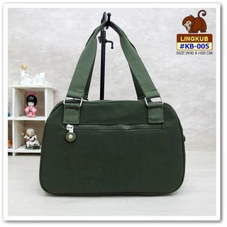 ของแท้ กระเป๋าลิงคับ กระเป๋าสะพายข้างช่องเยอะ Ling kub 12นิ้ว รุ่น KB-005
