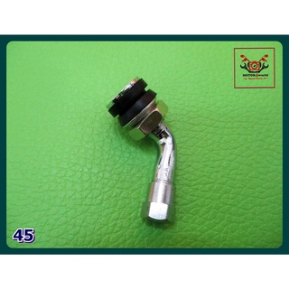 AIR VALVE MOTORCYCLE BEND ANGLE 45 DEGREE (45) // จุ๊บเติมลมรถจักรยานยนต์ อย่างดี งอ 45 องศา สินค้าคุณภาพดี