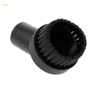 WER Round Dusting Brush Dust Tool Parts For Vacuum Cleaner Round 32mm New