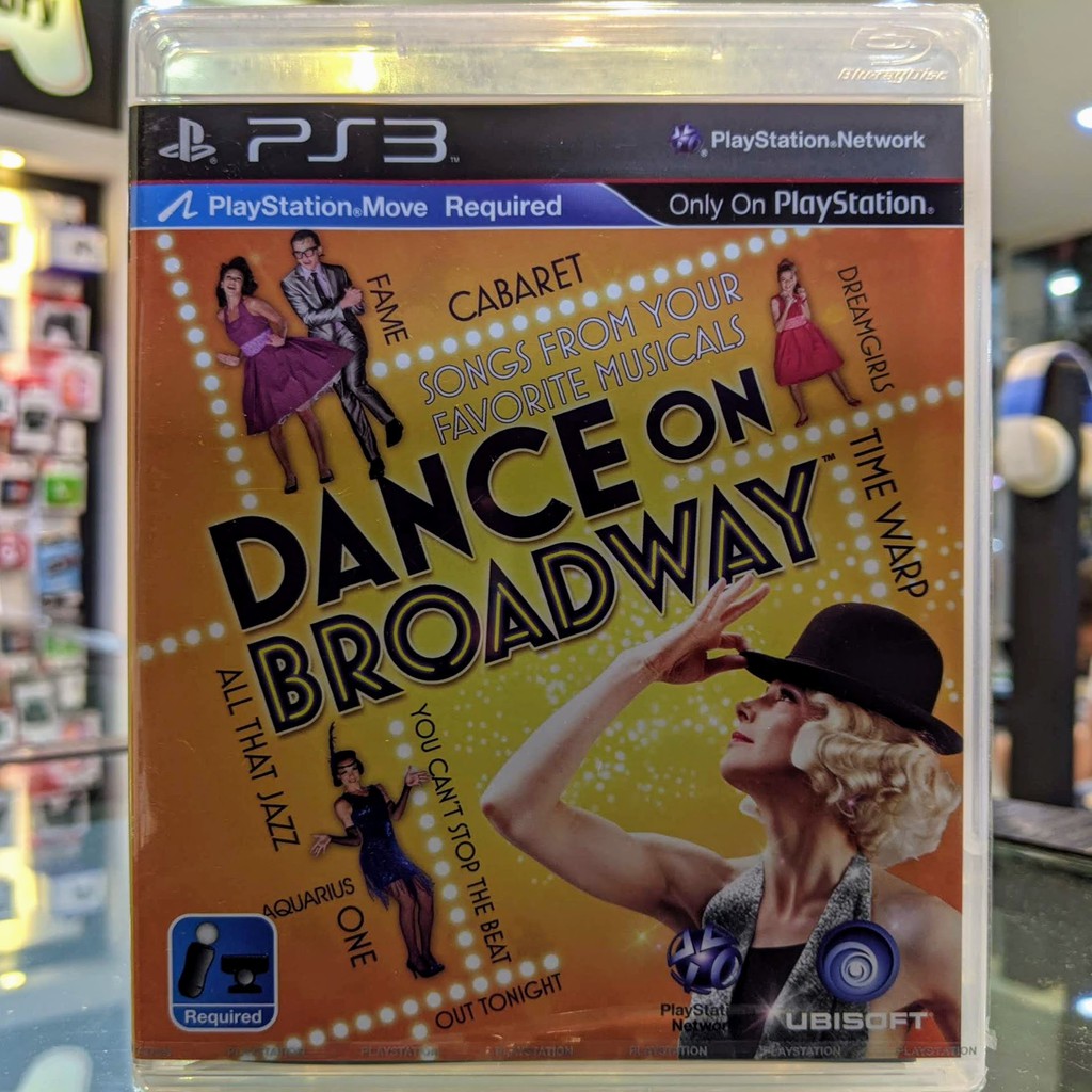 (ภาษาอังกฤษ) มือ1 Dance on Broadway แผ่นเกมPS3 แผ่นPS3 (เกมเล่น2คน เกมเต้น แนว Just Dance PS Move Only On Playstation)