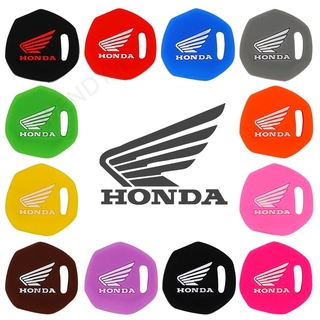 เคสกุญแจรีโมตรถยนต์ ซิลิโคน สําหรับ Honda รุ่น Wave125 Wave110