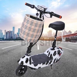 (ใหม่) สกูตเตอร์ไฟฟ้า Electric Scooter 24V ไฟหน้า LED E-Scooter มอเตอร์ 350W รองรับน้ำหนัก 150 กิโลกรัม