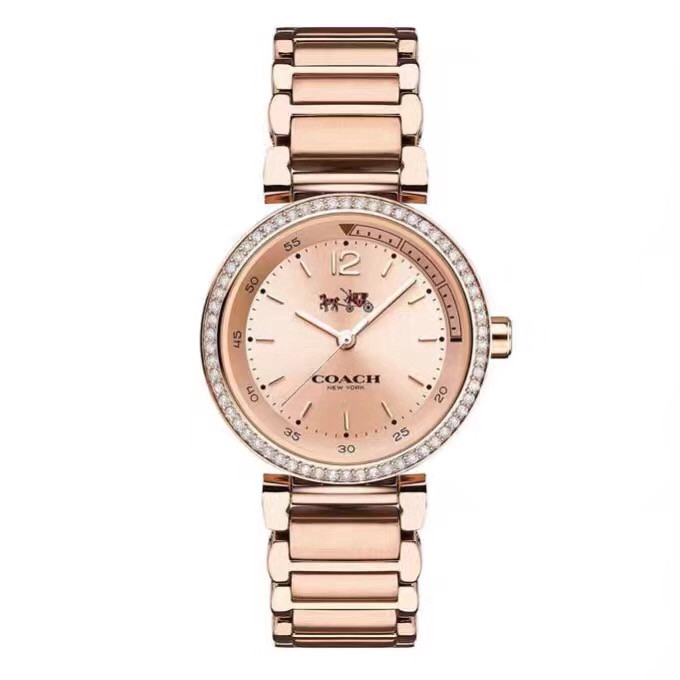 Coach นาฬิกาข้อมือสตรีสีโรสโกลด์ 14502262 - muslim.th - ThaiPick
