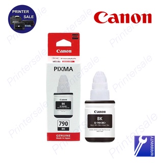 Canon GI-790 Black หมึก ขวดแท้  สำหรับ CANON แท้งแท้ G-Series