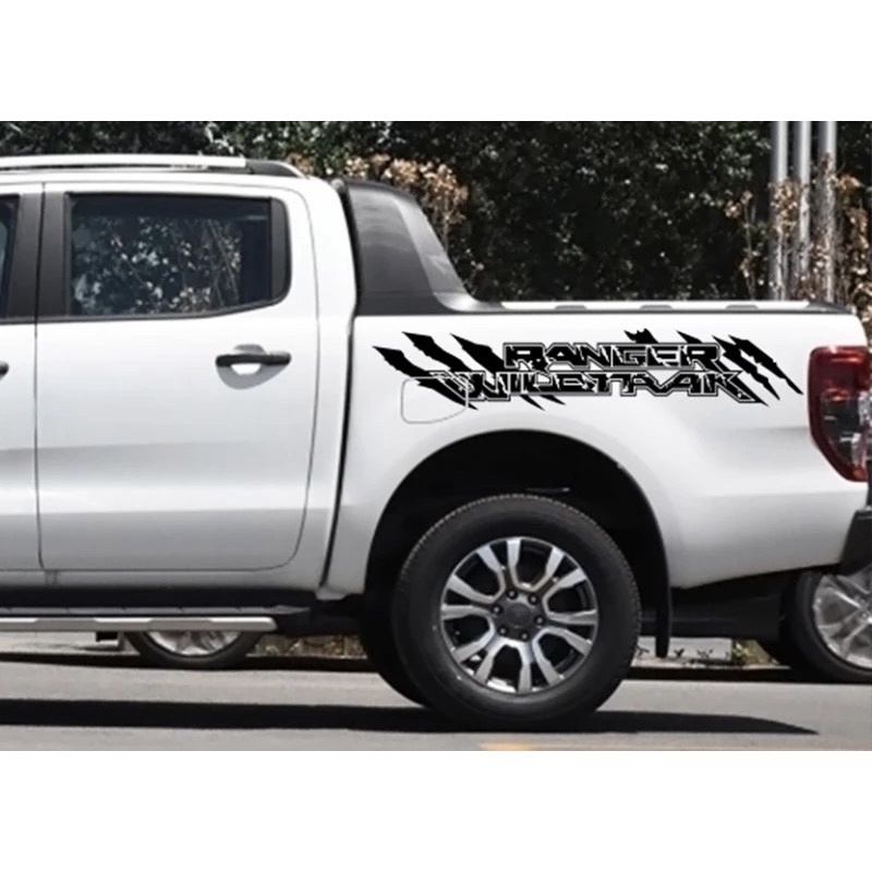 S876 2 ชิ้นสําหรับ 4x4 รถไวนิล Decal สติกเกอร์