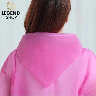 ชุดกันฝน เสื้อกันฝน EVA เสื้อกันฝนแฟชั่น สไตล์เกาหล Rain coats กันน้ำ แบบหนา เสื้อกันฝนผู้ใหญ่ 140 กรัม