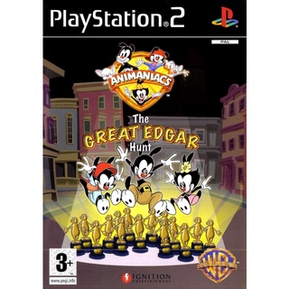 Animaniacs The Great Edgar Hunt PS2 แผ่นเกมส์ps2 เกมเพล2 แผ่นplay2