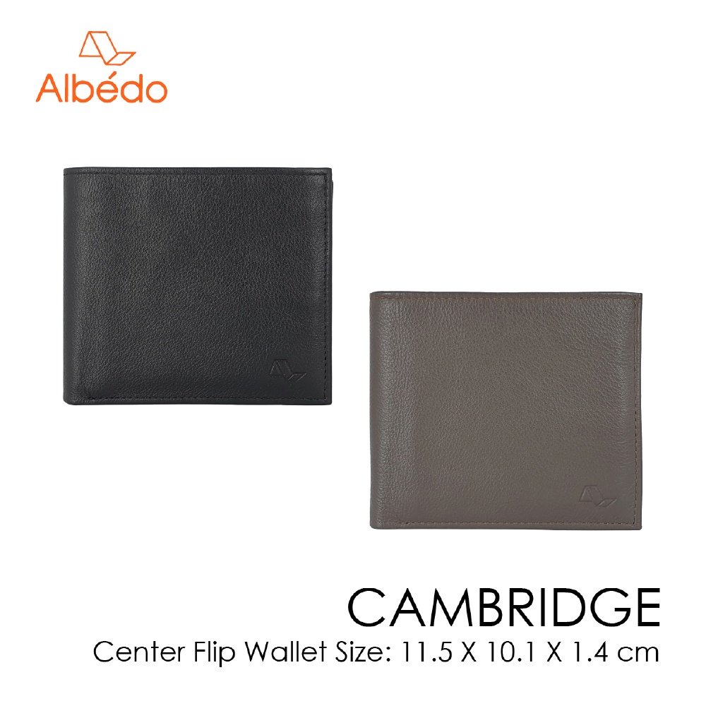 [Albedo] CAMBRIDGE CENTER FLIP WALLET กระเป๋าสตางค์/กระเป๋าเงิน/กระเป๋าใส่บัตร รุ่น CAMBRIDGE-CB05199/CB05179