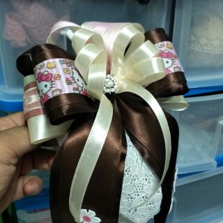 เน็ตติดผม handmade Hello Kitty