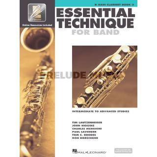 ESSENTIAL TECHNIQUE FOR BAND – INTERMEDIATE TO ADVANCED STUDIES Bb Bass Clarinet (HL862622)