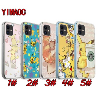 เคสโทรศัพท์มือถือแบบนิ่ม ลายปิกาจูน่ารัก 34F สําหรับ VIVO Y11 Y12 Y15 Y17 Y19 Y20 Y30 Y50 Y53 Y55 Y55s Y69 Y71 Y81 Y81s