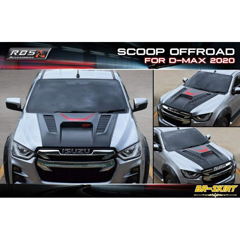 ♦️สคูปฝากระโปรง Isuzu D-Max 2020 Gt♦️ | Shopee Thailand