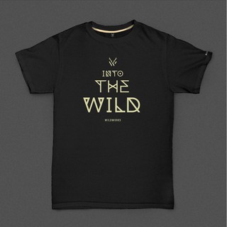 เสื้อยืดผู้ชาย Wildworks-In to the wild (black)