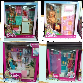 Barbie bathroom set อ่างอาบน้ำ ห้องน้ำบาร์บี้แท้