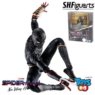 S.H.Figuarts Spider-Man No Way Home Black &amp; Gold Suit