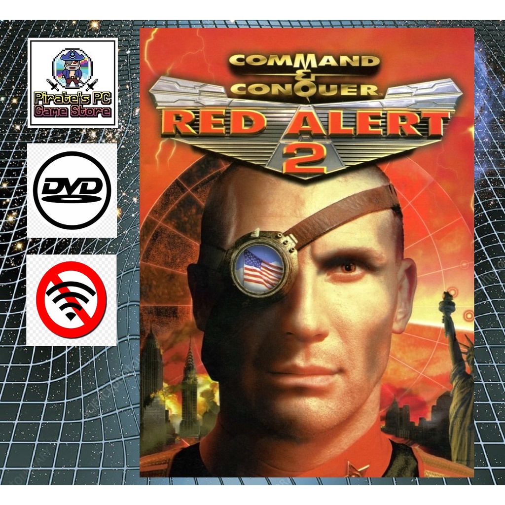 (ดีวีดี PC) Command & Conquer Red Alert 2 & Yuri Revenge