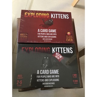 พร้อมส่ง!! บอร์ดเกมส์”จีน”  แมวระเบิด (Exploding Kittens)