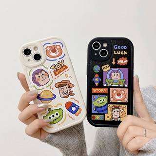 เคสโทรศัพท์มือถือ แบบนิ่ม ลายการ์ตูน Toy Story สําหรับ Iphone 14 11 12 13 Pro Max 7 8 Plus Xr X Xs Se 2 Se 3 12 13 Mini