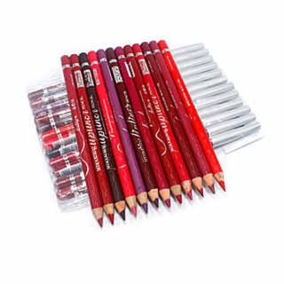 (โค้ด MPDC5TC ลด 5% ซื้อครบ 500) 12 สี  Menow True Lip ลิปมีนาว (แพ็ค12สี)