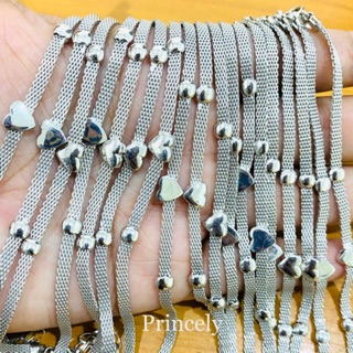 Princely สร้อยข้อมือ (ITALY 925) เงินแท้ นำเข้าจากอิตาลี่