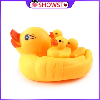 ⭐SH-PFF⭐Set of 4 unique duck toys for drop baths