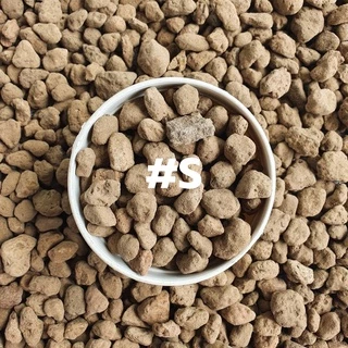 หินภูเขาไฟ (Pumice) 1ลิตร เก็บความชื้น ดินโปร่ง พืชดูดซึมแร่ธาตุสารอาหารได้ดี เป็นที่อยู่ของจุลินทรีย์ดี