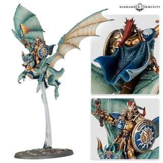 Warhammer AOS : Stormcast Eternals : Stormdrake Guard / Knight-Draconis with flaming sword x1