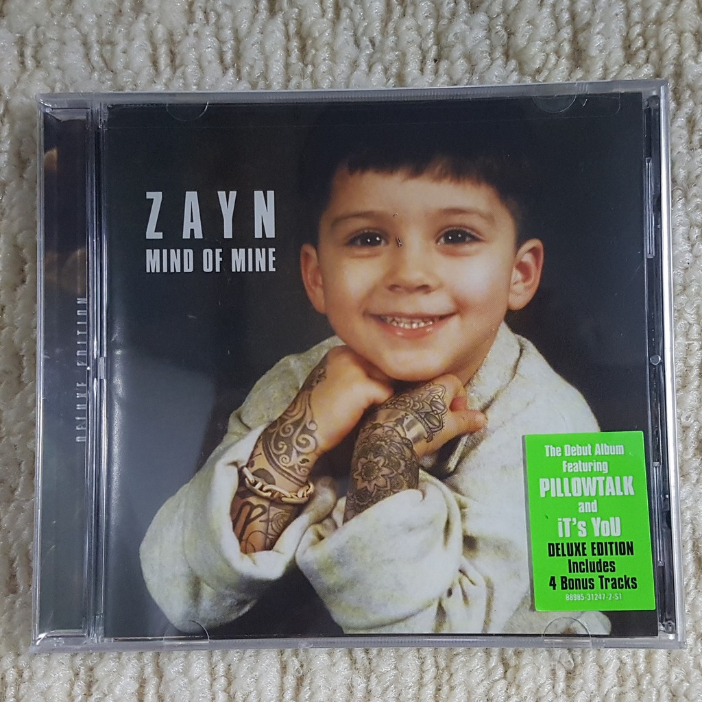 💚 [ฟรีCD ขอแค่ค่าแพ็ค] ZAYN - Mind of Mine (US Deluxe Edition)