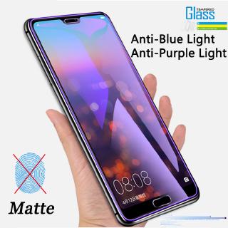 Samsung Galaxy A70 A50 50S A71 A30S A30 A20S A20 A10S A10 M20 M30S M30 M50 Full Cover Anti Blue Purple Ray Light Tempered Glass Screen Protector