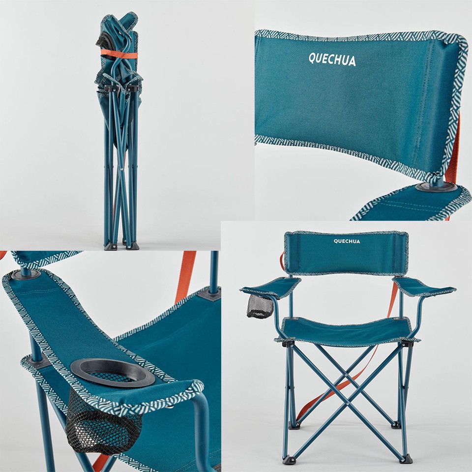 ลด30% เก้าอี้พับ(!!) เก้าอี้พับสำหรับการตั้งแคมป์ แบรนด์ Quechua แท้ 100% เก้าอี้พับอเนกปเก้าอี้สนาม