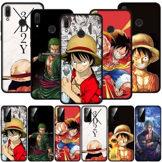 OPPO ONE PIECE เคสโทรศัพท์ซิลิโคนลายการ์ตูนลูฟี่สําหรับ Oppo F 11 Pro A 53 A 32 A 3 A 5 S A 7 Ax 7 A 3 S A 5 A 8 A 9 2020