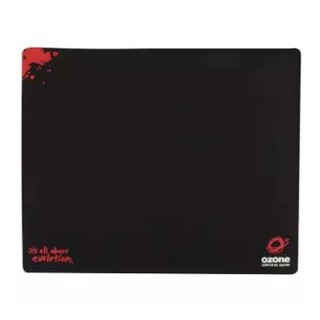 เเผ่นรองเม้าส์ ( Speed ) ยี่ห้อOZONE GROUND LEVEL M GAMING MOUSE PAD BLACK (Size:285x320x2mm.)