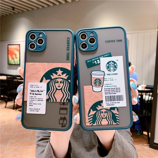 พร้อมส่ง เคสโทรศัพท์มือถือ ซิลิโคนนิ่ม กันรอยเลนส์กล้อง ลาย Starbucks เรียบง่าย สําหรับ Huawei P40 P30 P20 Pro Lite Plus ESqt