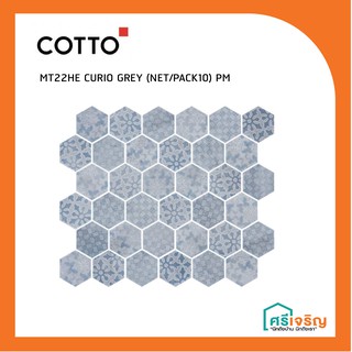 MT22HE CURIO GREY (NET/PACK10)PM COTTO