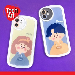 Oppo A15 A16 A57(2022) A77(5G) เคสมือถือนิ่มใส TPU กันกล้องกลม พิมพ์ลายการ์ตูน ลายสุดน่ารัก