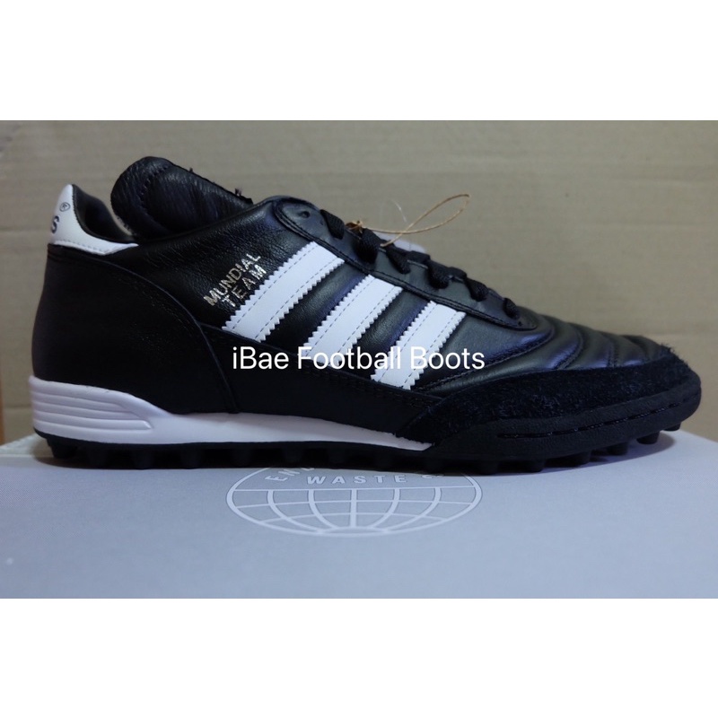 รองเท้าฟุตบอล Adidas Mundial Team ร้อยปุ่ม หนังแท้ ของแท้ 100%